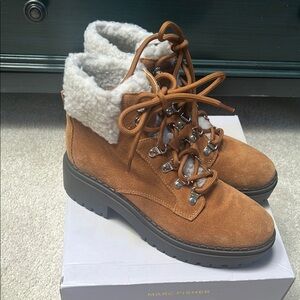 Marc Fisher Women's Brown Suede Boots